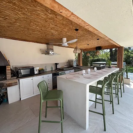 , Piscine Privee, Jacuzzi Villa Barbaggio